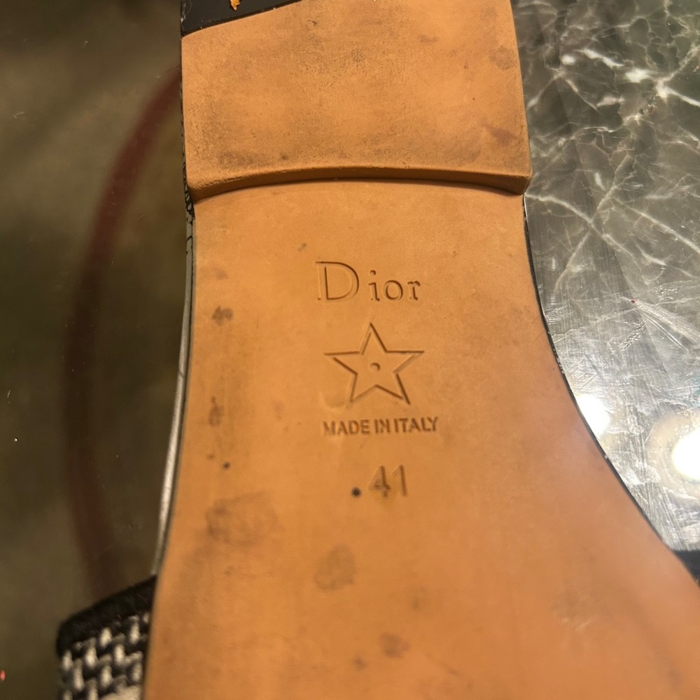 DIOR DWAY SLIDES TIMELESS STYLE GRAY - Picture 6 of 11